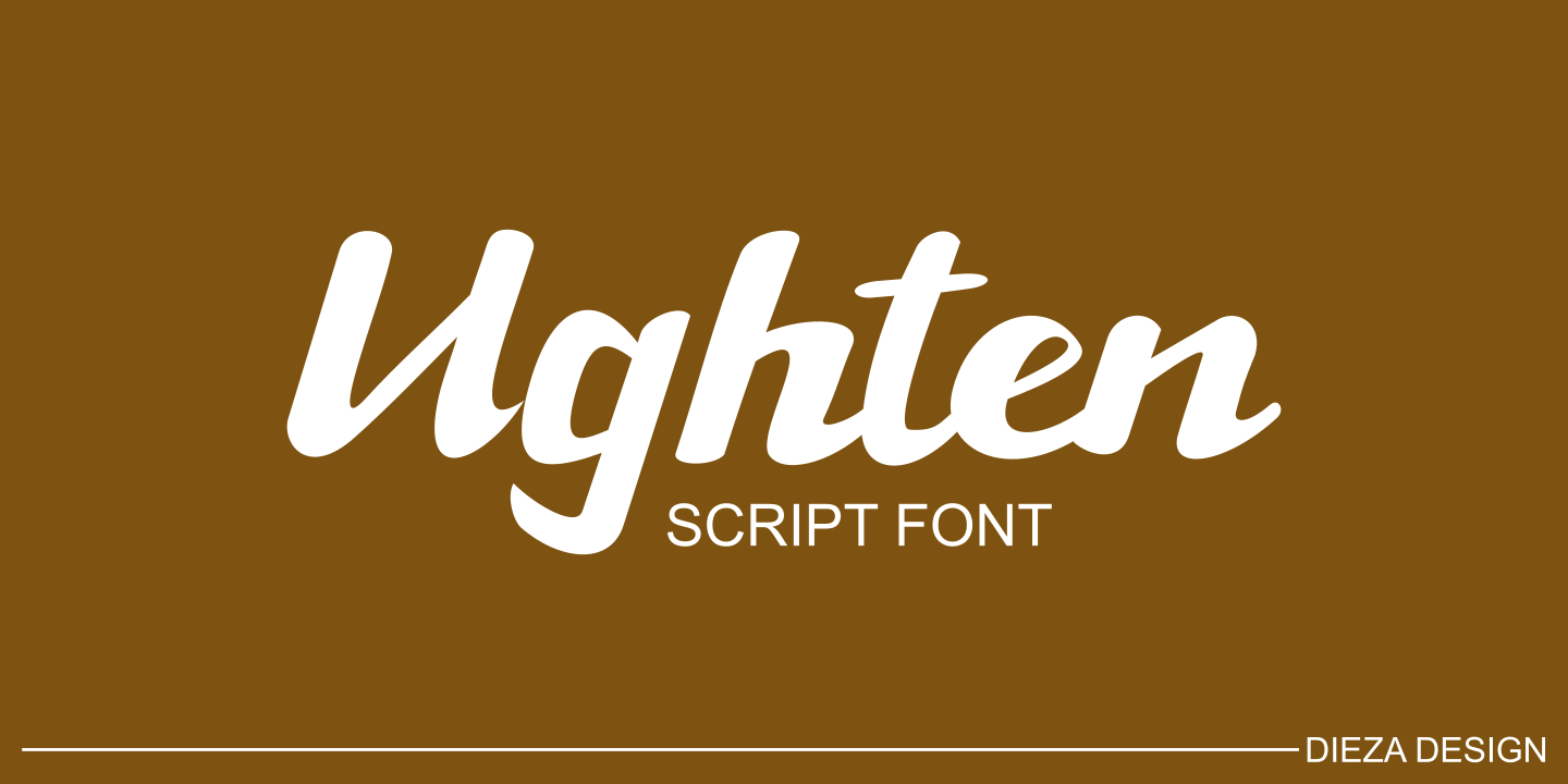 Font Ughten